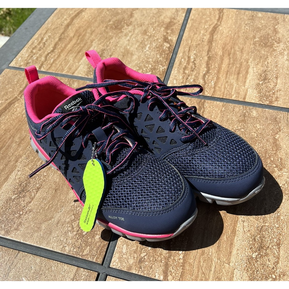 Reebok Work RB046 Women's Sublite Cushion Work‎ Alloy Safety Toe Shoe EH Rated